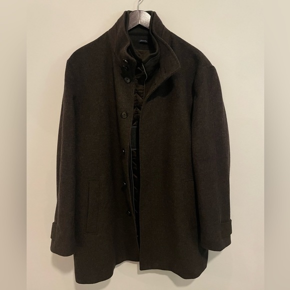 JWN Wool Car Coat // Espresso // XL - Picture 2 of 9